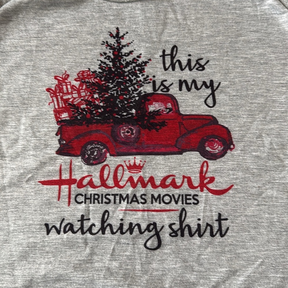 EUC Hallmark Movie Watching Shirt